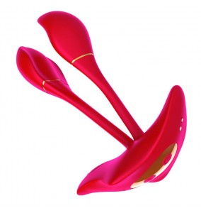 MizzZee - Inferno Twin Wearable Anal Plug (Smart APP Model - Chargeable)